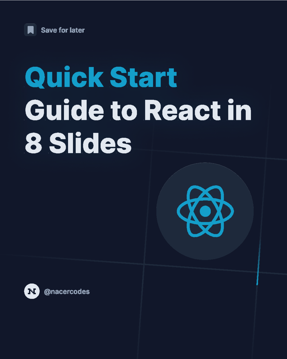 React Js - Save for later Quick Start Guide to React in 8 Slides JSX ...