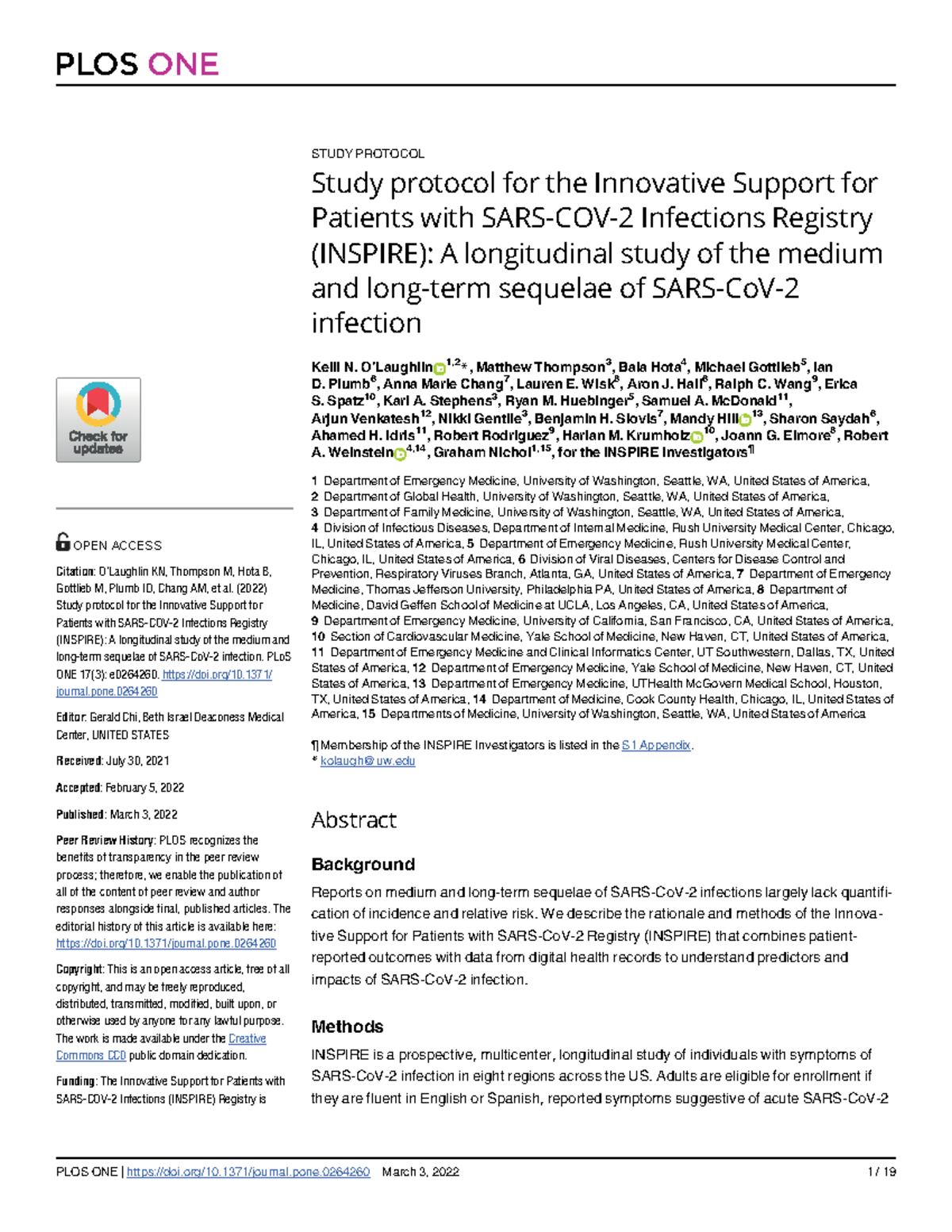 Journal - nk kn - ####### STUDY PROTOCOL Study protocol for the ...