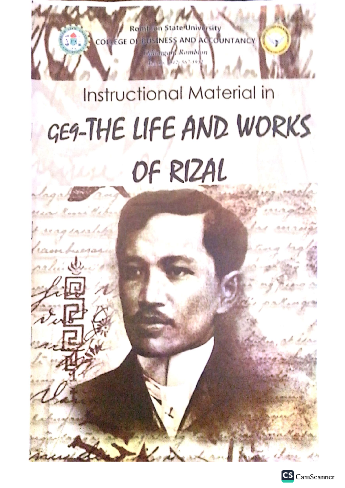 Rizal module 3 - Exercises and Assignment - Bachelor of Science in ...