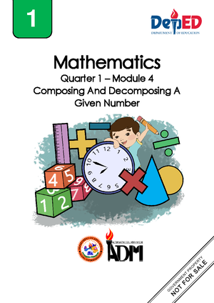 Math1 Q1 Mod2 Counting The Numbers Final - Mathematics Quarter 1 ...