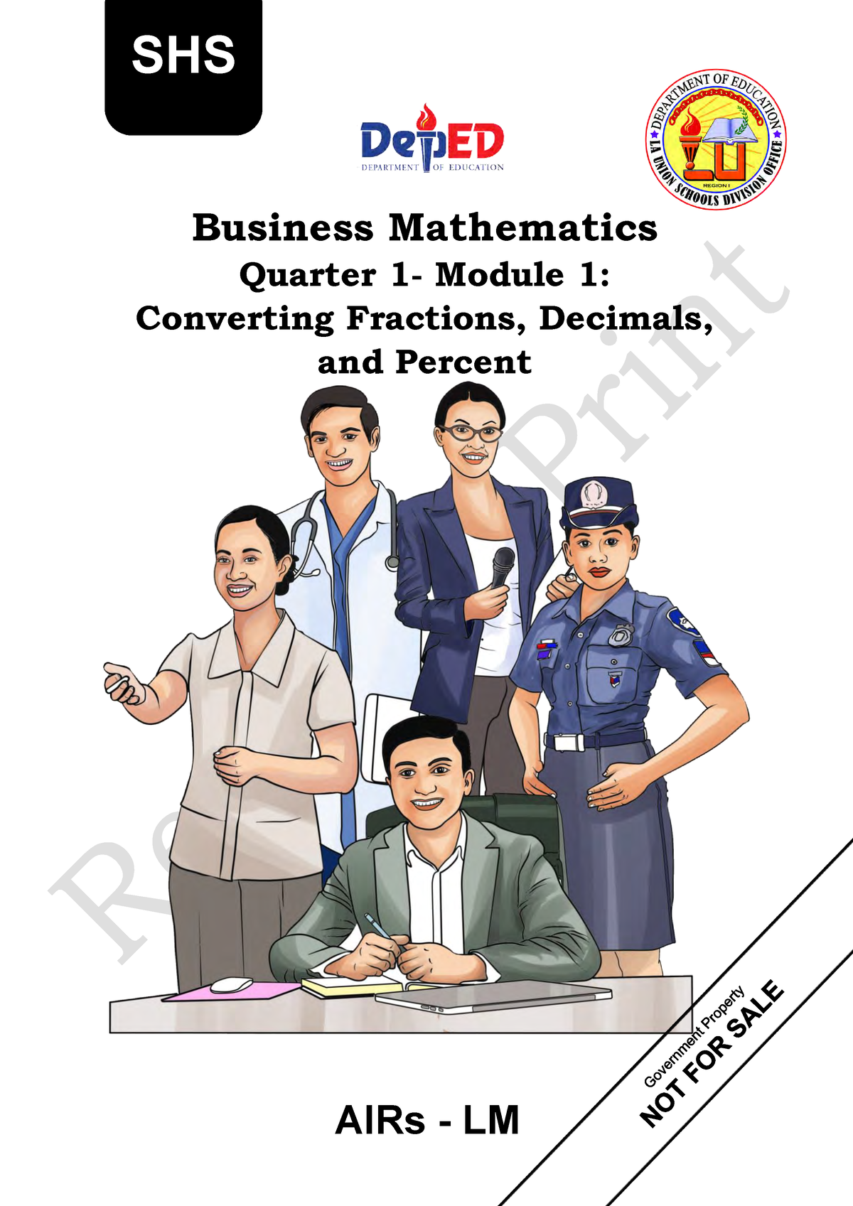 Bus Math Q1 Module 1 - SHS Business Mathematics Quarter 1- Module 1 ...