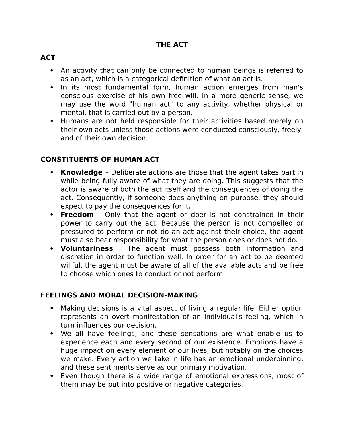 the-act-lecture-notes-about-the-education-for-the-act-the-act-act