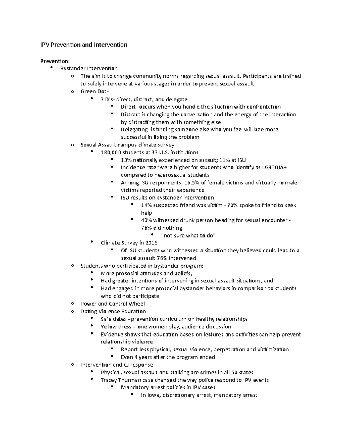 Unit 3.5-IPV Prevention and Intervention - IPV Prevention and ...