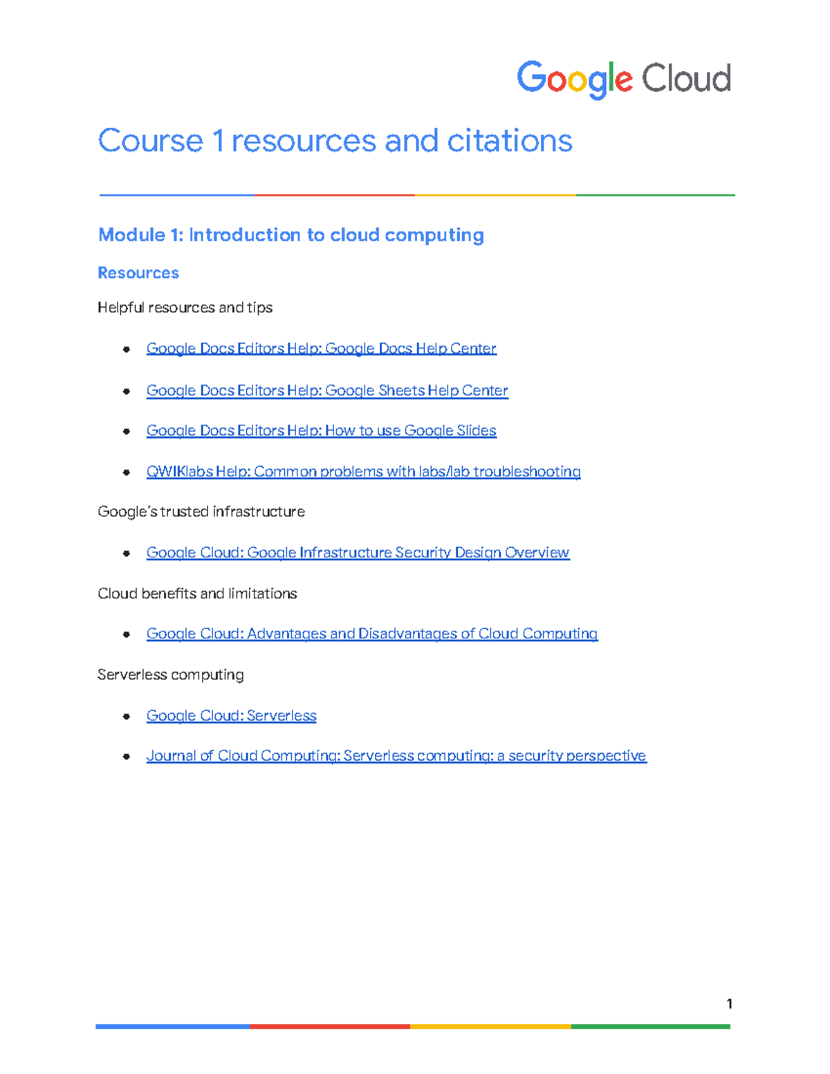 CCS C1 r 401 en file 84 - CCS - Course 1 resources and citations Module ...
