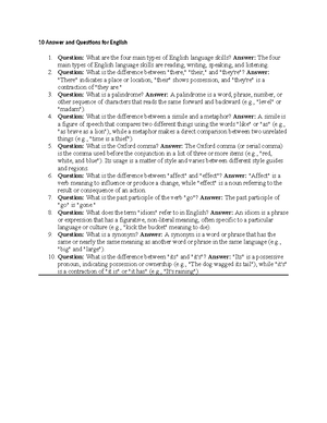 10 Answer and Questions for Science - Question: What is the scientific ...
