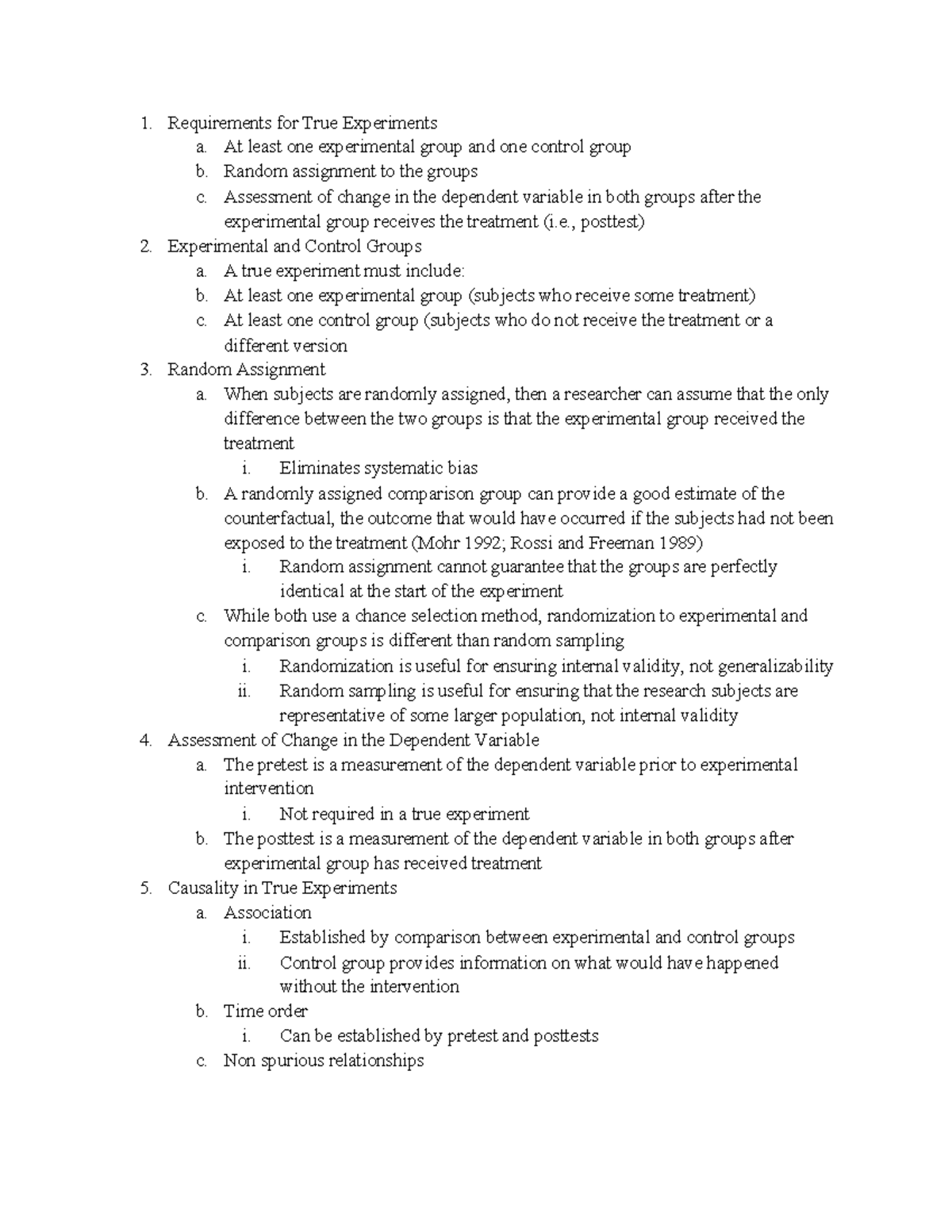 chapter-7-class-notes-requirements-for-true-experiments-a-at-least