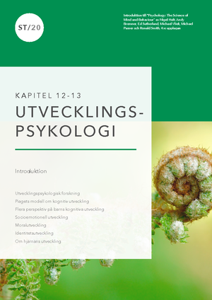 Sammanfattning Psykologi 1 Delprov 8 - Det Biologiska Perspektivet ...