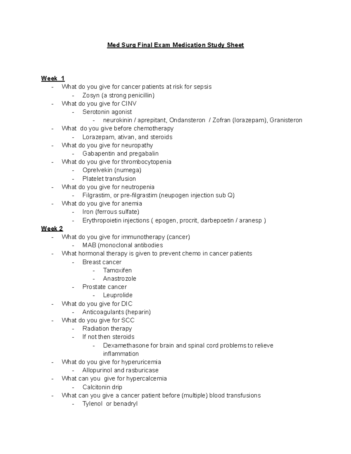 medication-review-notes-med-surg-final-exam-medication-study-sheet