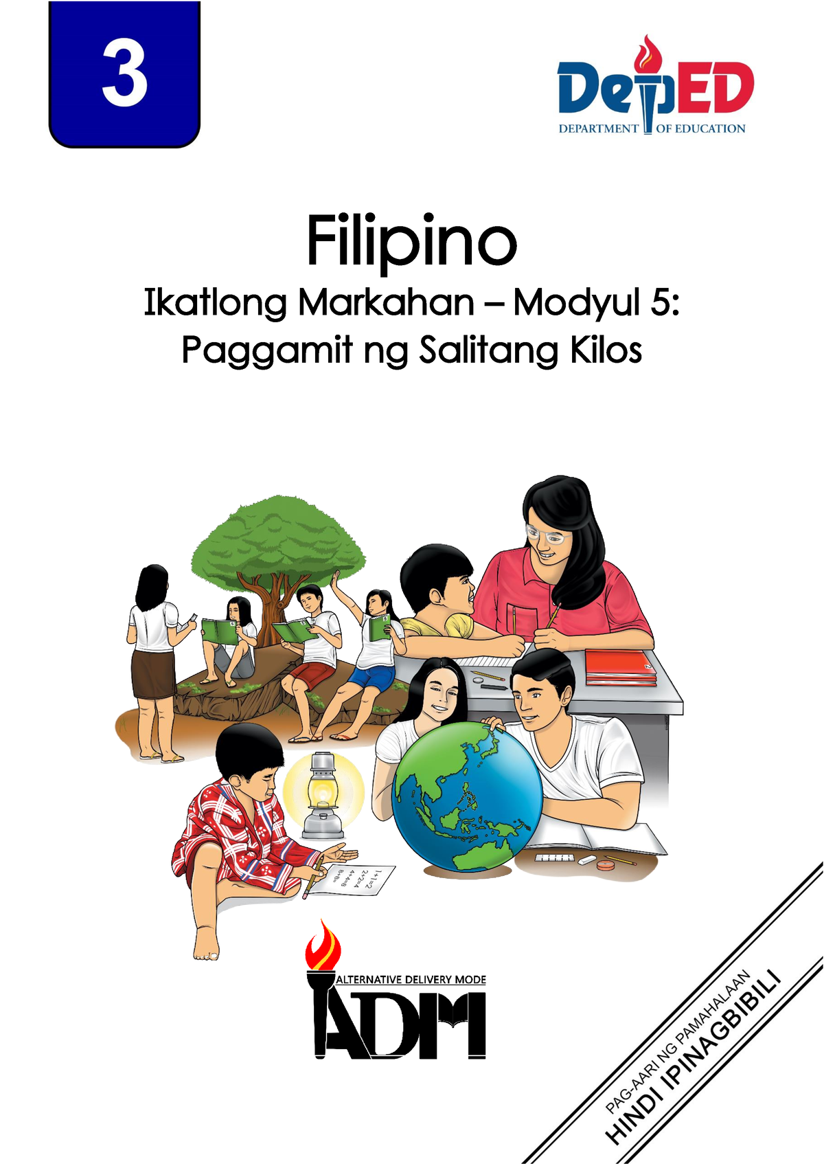 Filipino K M Paggamit Ng Salitang Kilos Filipino