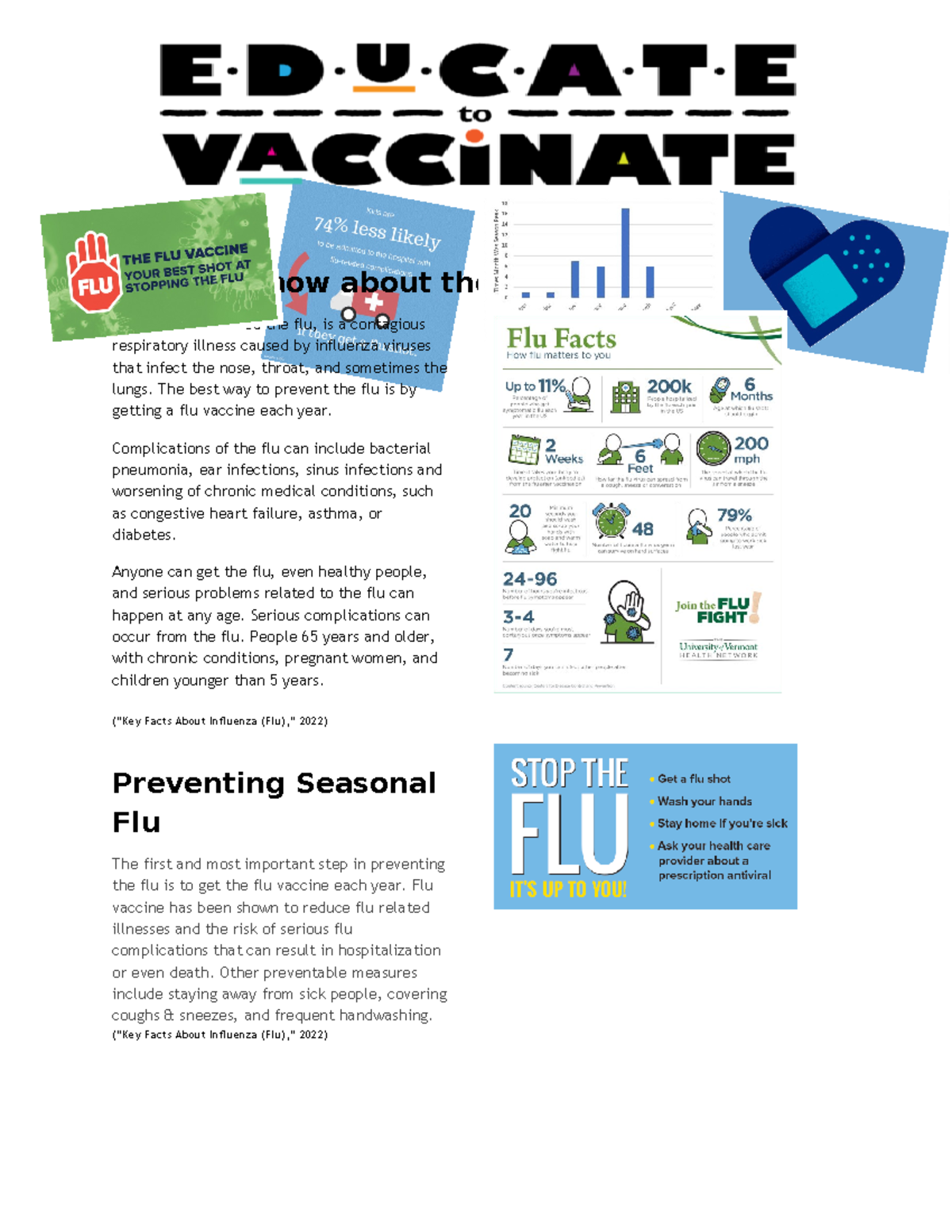 Flu template - info that helped me throughout the semester - What to ...