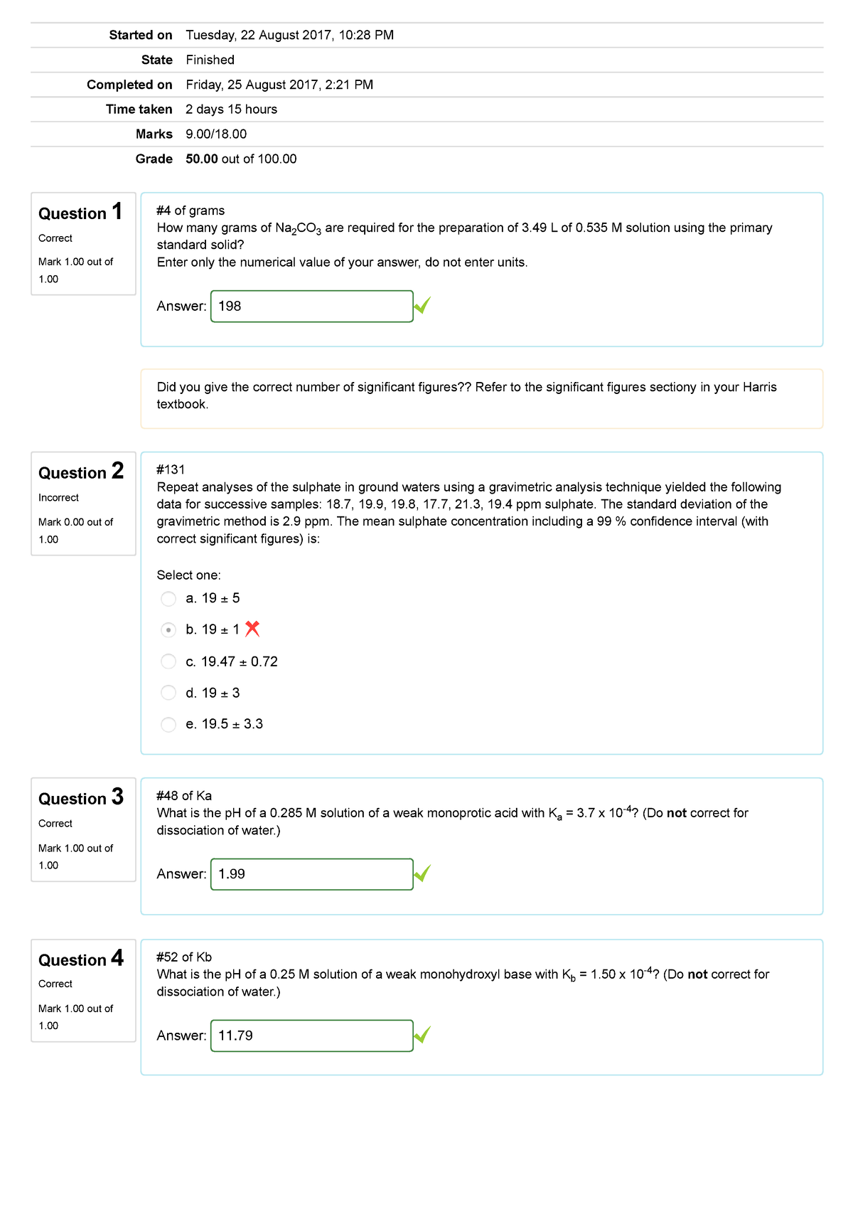 assignment calculator uow