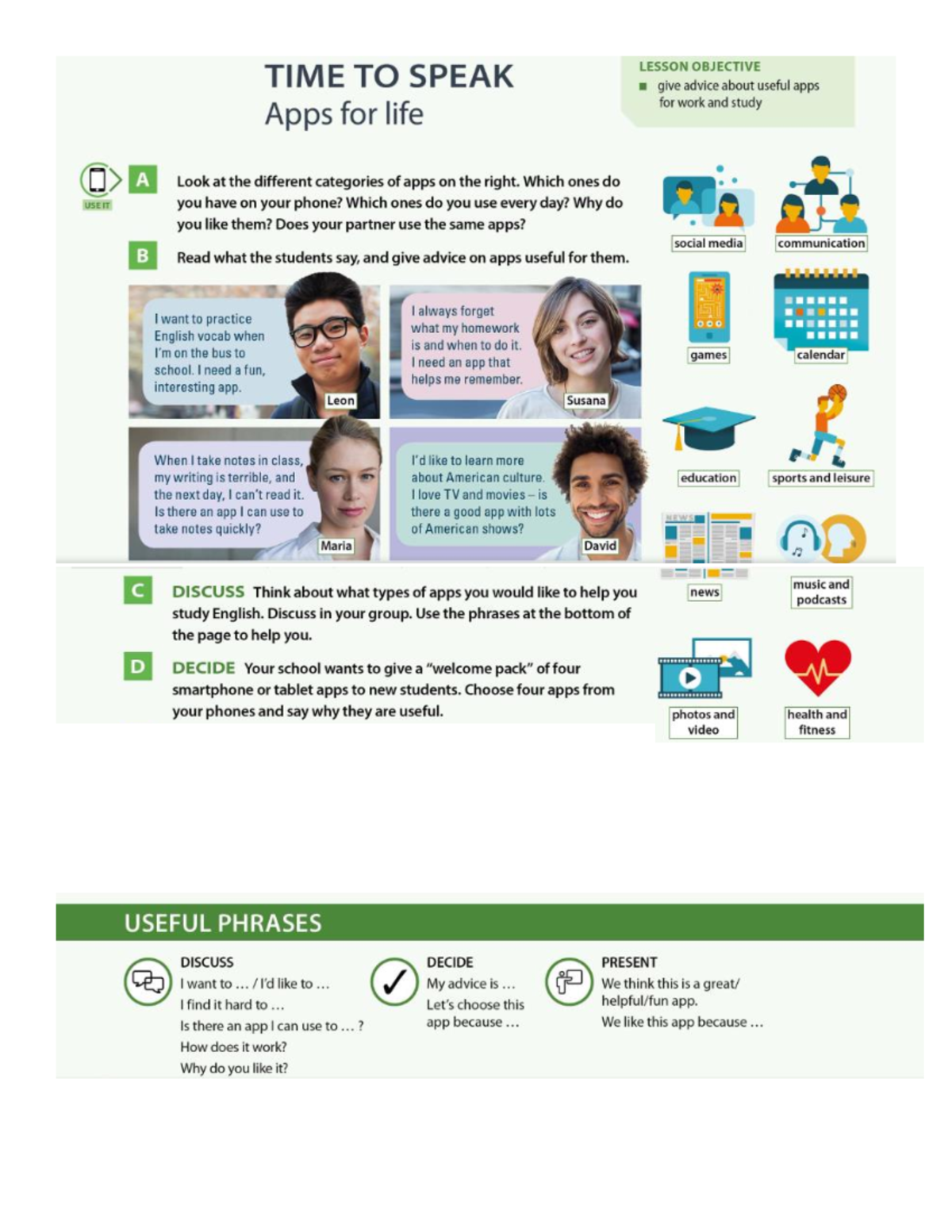 BUS 2.0 Level 2 Lesson Plan 2 Handout 2 Ingles Studocu