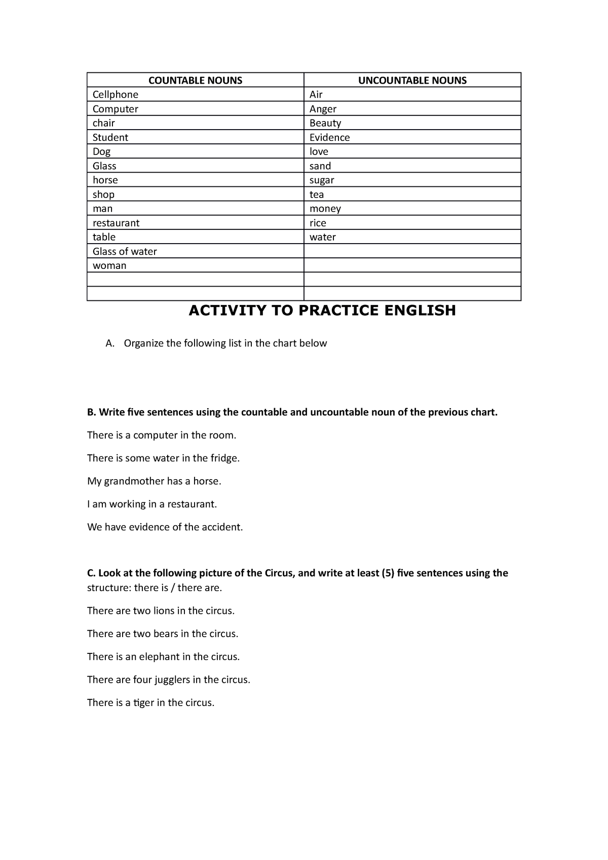 Activity TO Practice English Ingles UNAD Studocu
