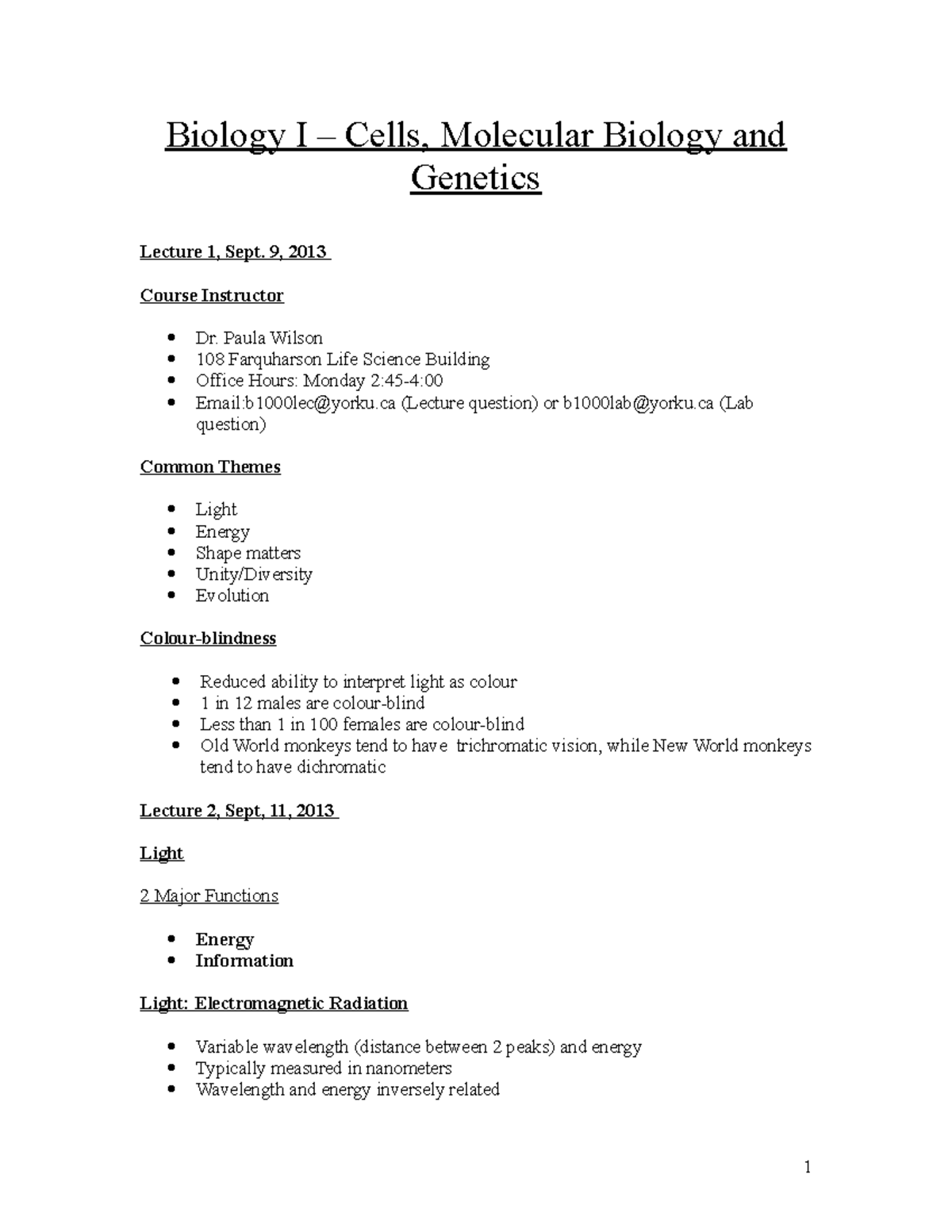 Lecture notes, lectures 1-33 (3 lectures per week) - full set of ...