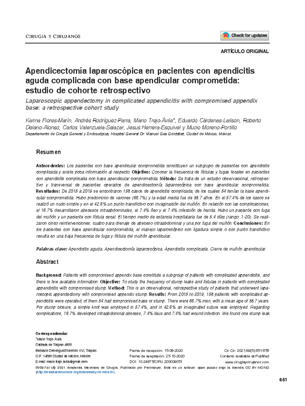 Apendicectomía laparoscópica - Apendicectomía laparoscópica en ...