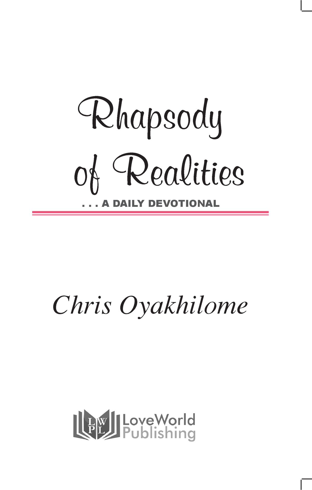 August 2023 Rhapsody OF Realities Rhapsody of Realities A DA