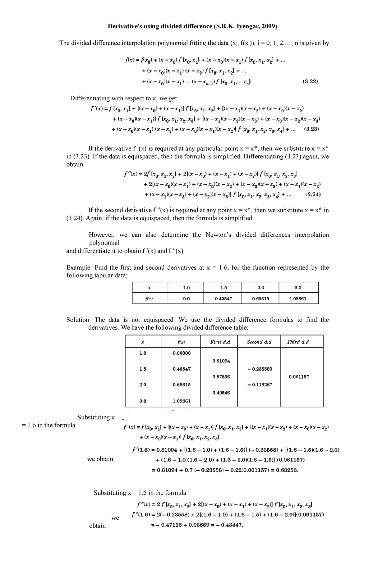 derivative-s-using-divided-difference-s-r-k-iyengar-2009