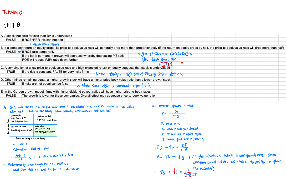 Tutorial 8 - Please Give As Much Additional Information As Possible ...