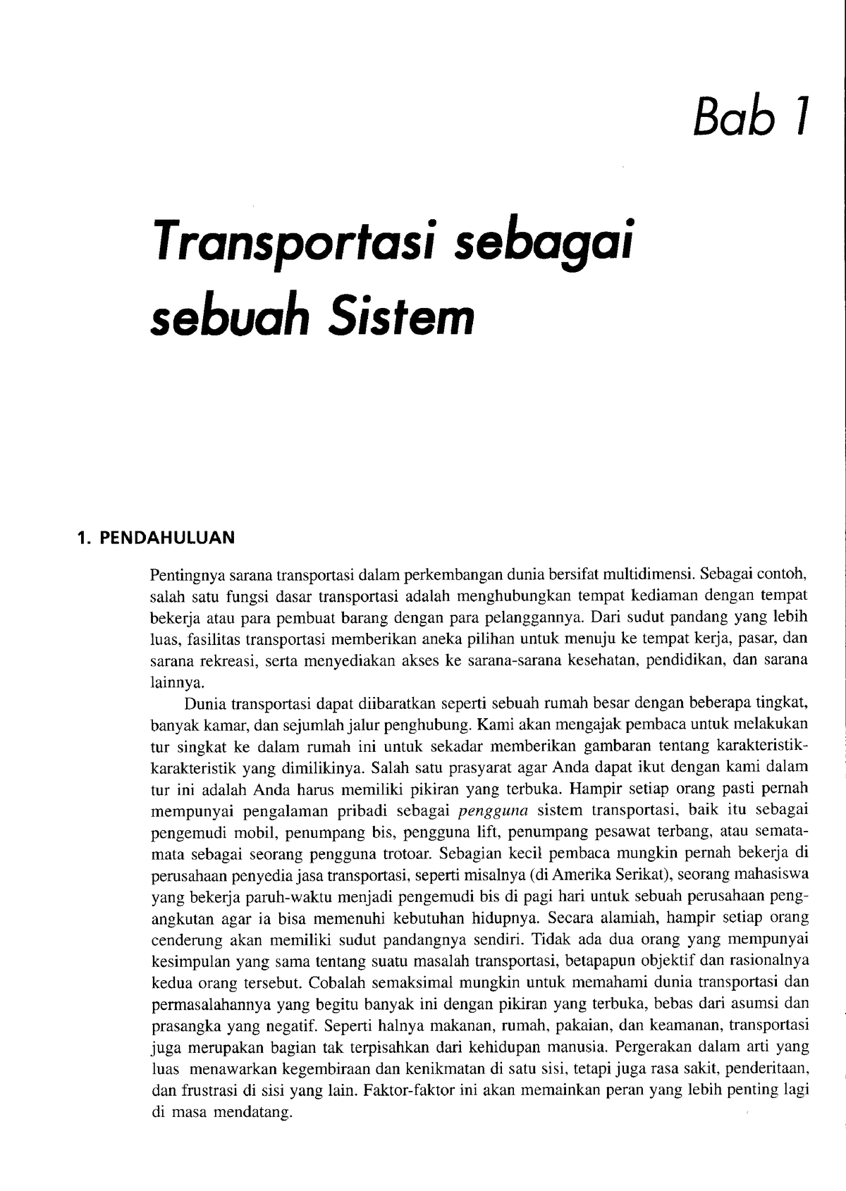 Dasar-dasar Rekayasa Transportasi - Rp 'Suelupueur Esetu Uep ISBrsnU Ip ...