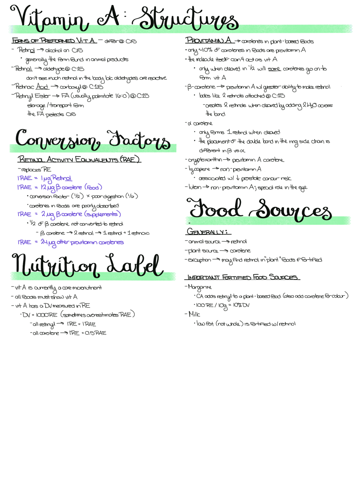 assignment on vitamin a