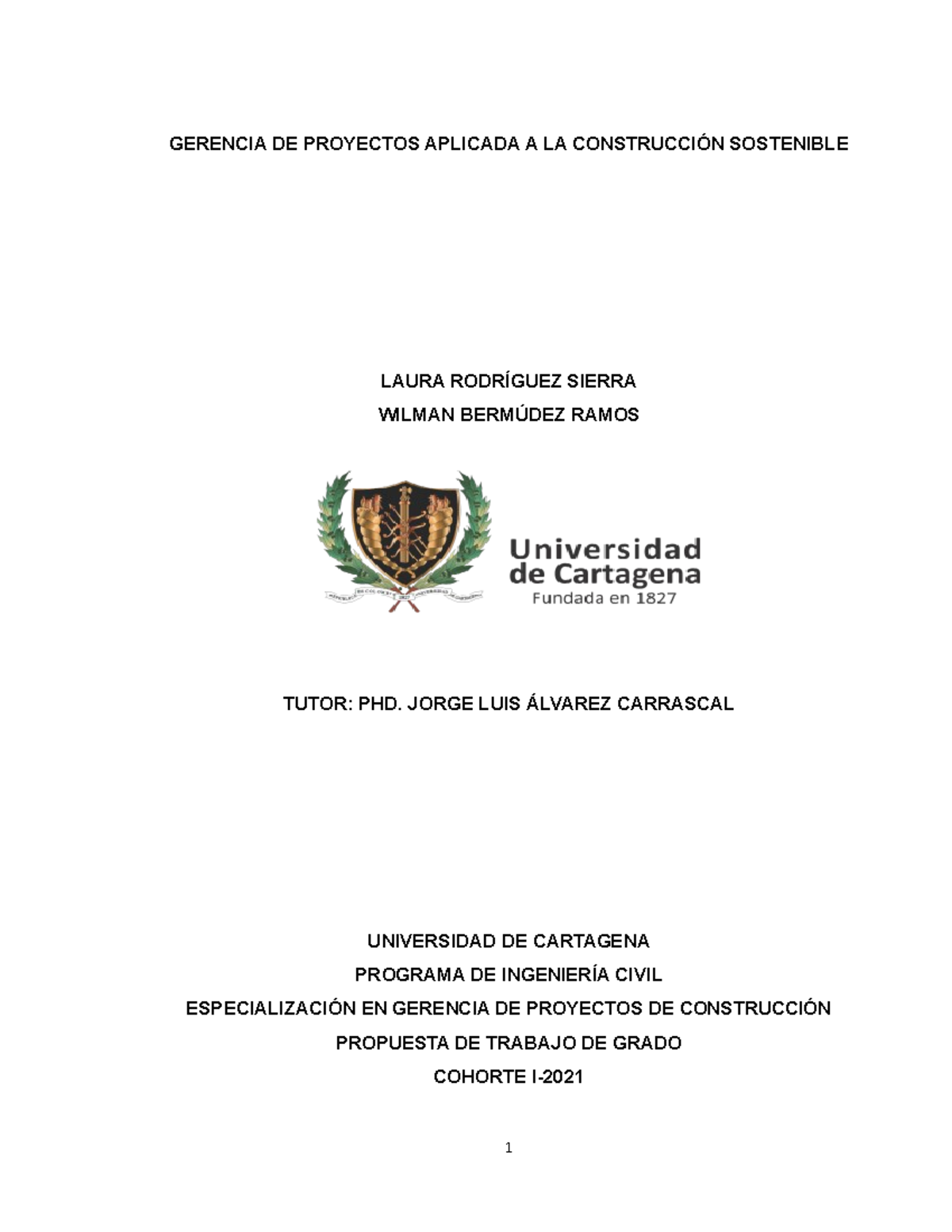 Planteamiento DEL Problema - GERENCIA DE PROYECTOS APLICADA A LA ...