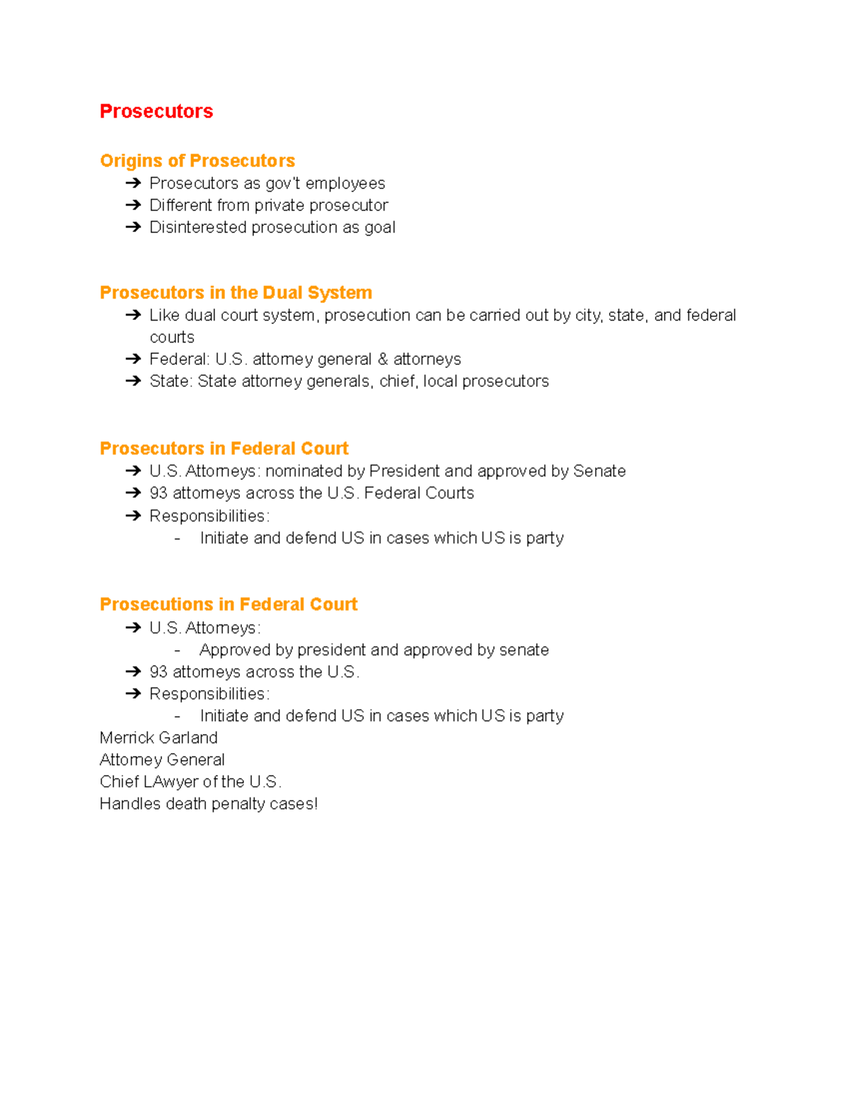 Prosecutors attorney general & attorneys State State attorney