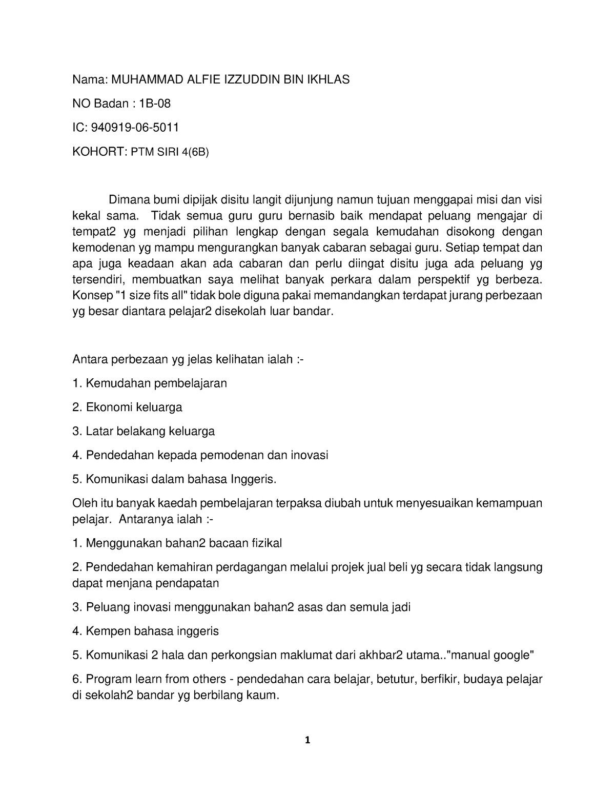 ESEI Pendek - INSTRUMEN CONTOH - Information Literacy - MSU Malaysia ...