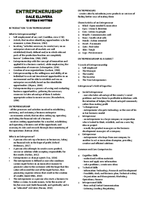Entrep-Finals (DE) - more on how to make or create your own business ...