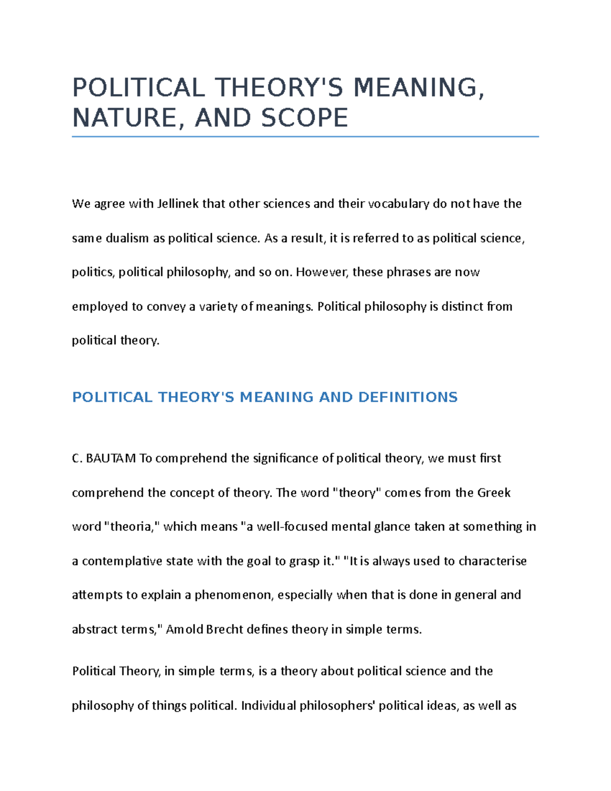 nature-and-scope-of-political-science