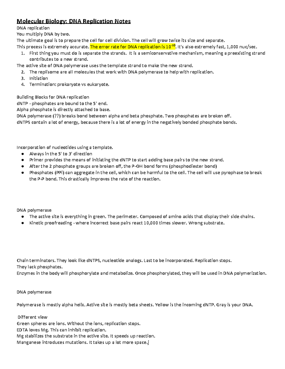 Rna Worksheet Mr Hoyle Answers