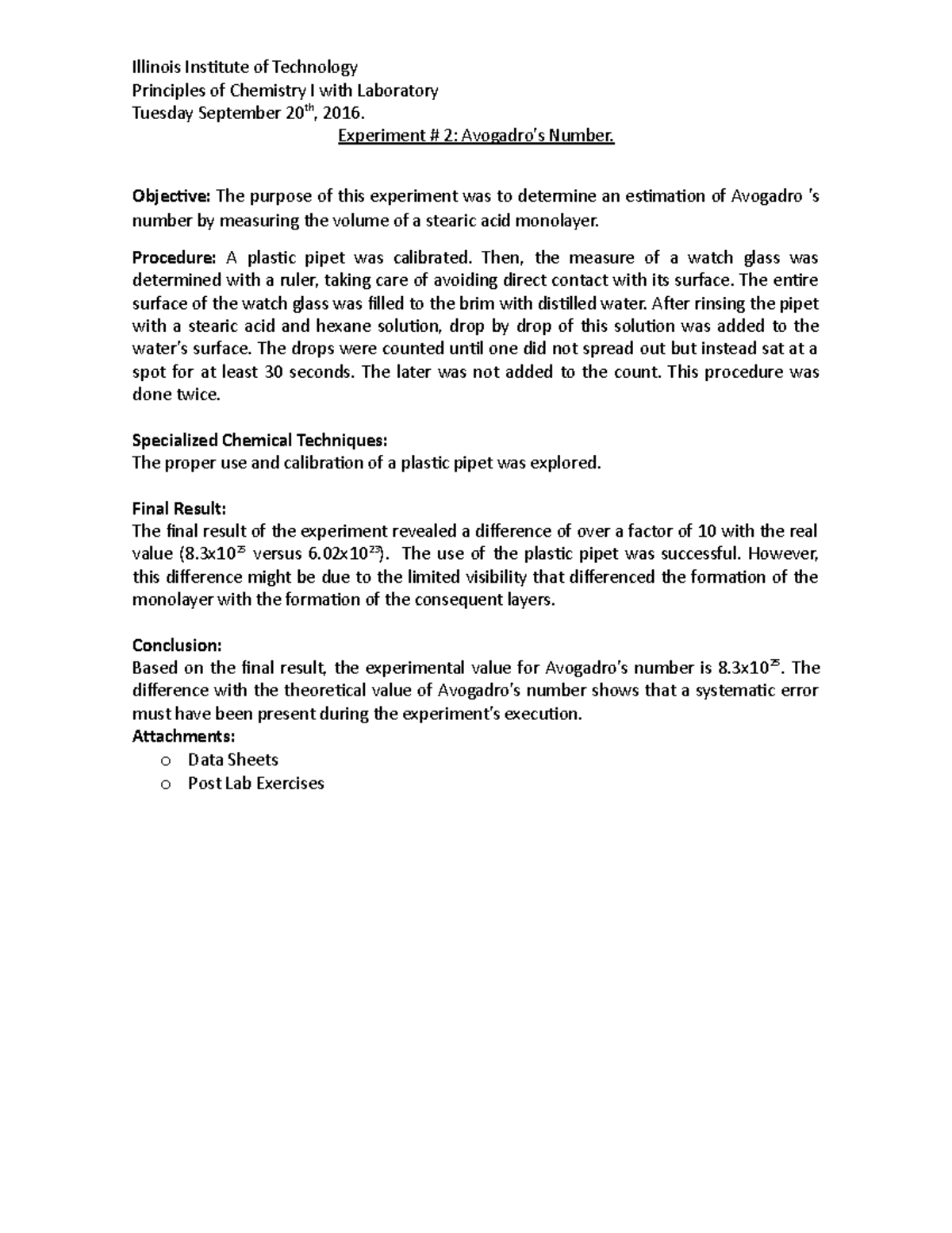 Lab 2 - Lab assignment submitted - Illinois Institute of Technology ...