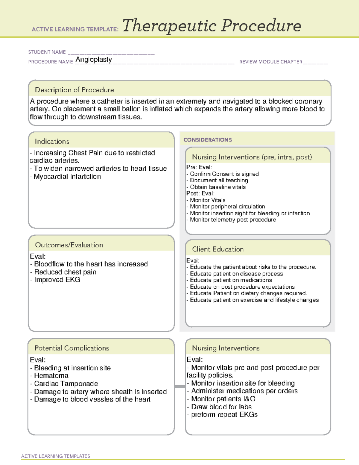 Therapeutic Procedure Ati Template - prntbl.concejomunicipaldechinu.gov.co