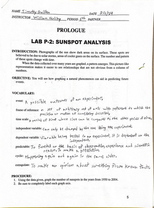 - Starlight Lab NGSS - Analyzing Starlight Lab NAME: Timothy Guillen ...
