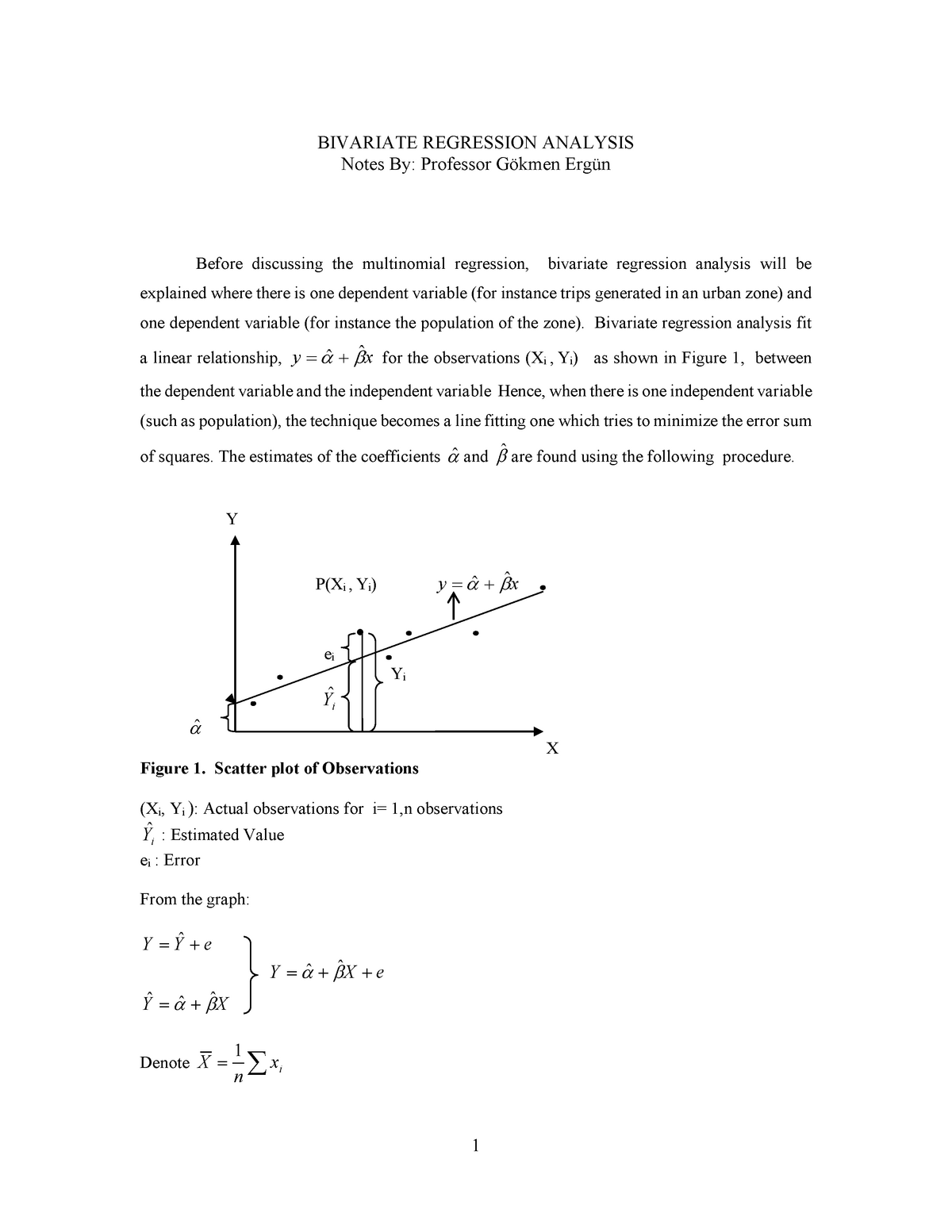 Bivariate Regression Analysis 4 18 2 Studocu