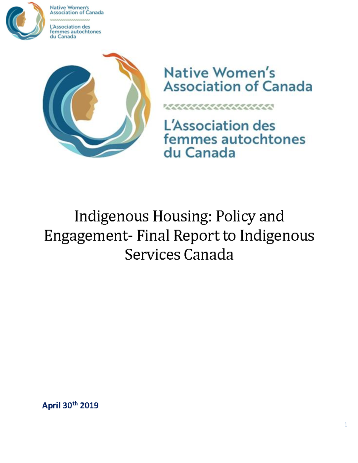 Indigenous 3 - :) chemistry - ####### 1 Indigenous Housing: Policy and ...