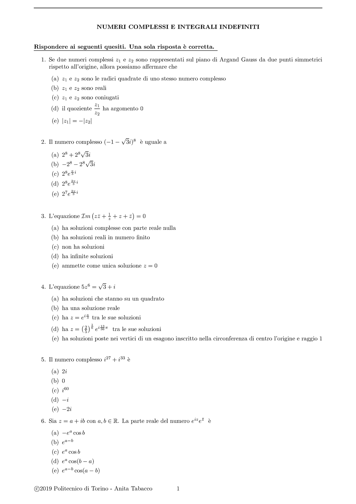 Analisi matematica 2. Esercizi e quiz: Lancelotti, Sergio