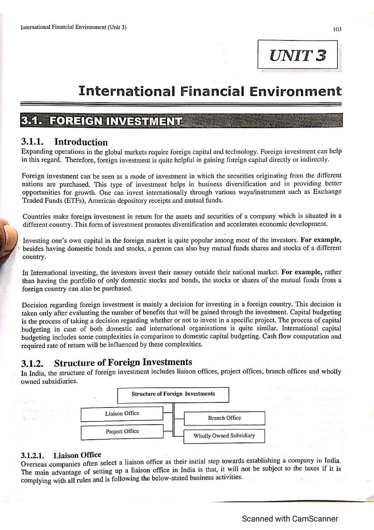 International Business Environment Sem 3 Unit 3 - MBA - Studocu