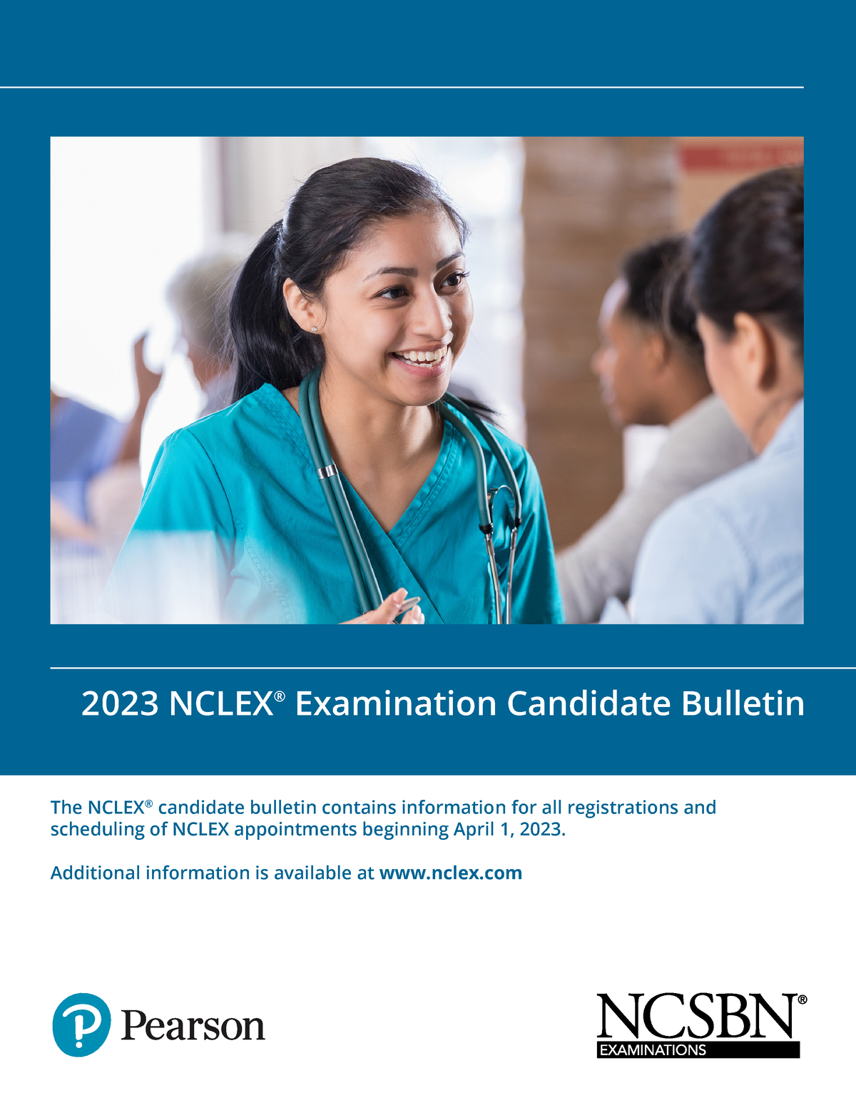 2023 Nclex Candidate Bulletin 2023 NCLEX ® Examination Candidate