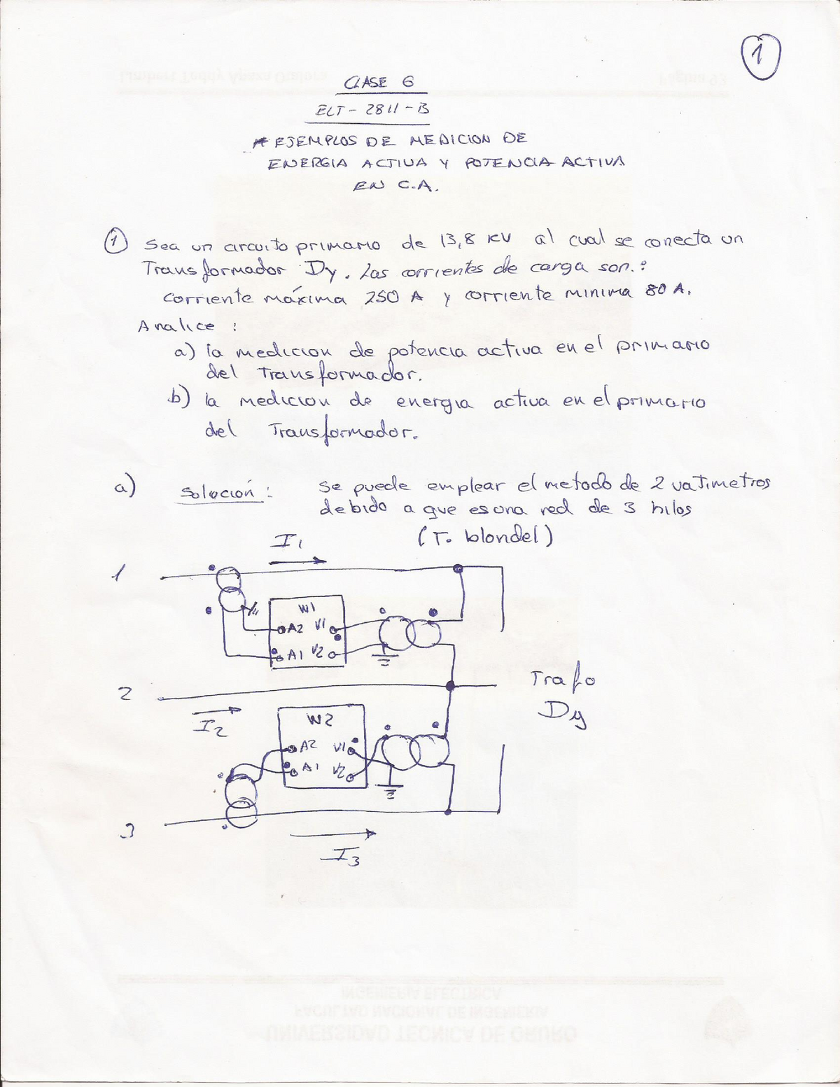 Clase 7 Mediciones Electricas ELT 2811 A - W I 28!! HS DE ED 6) 59a Of ...