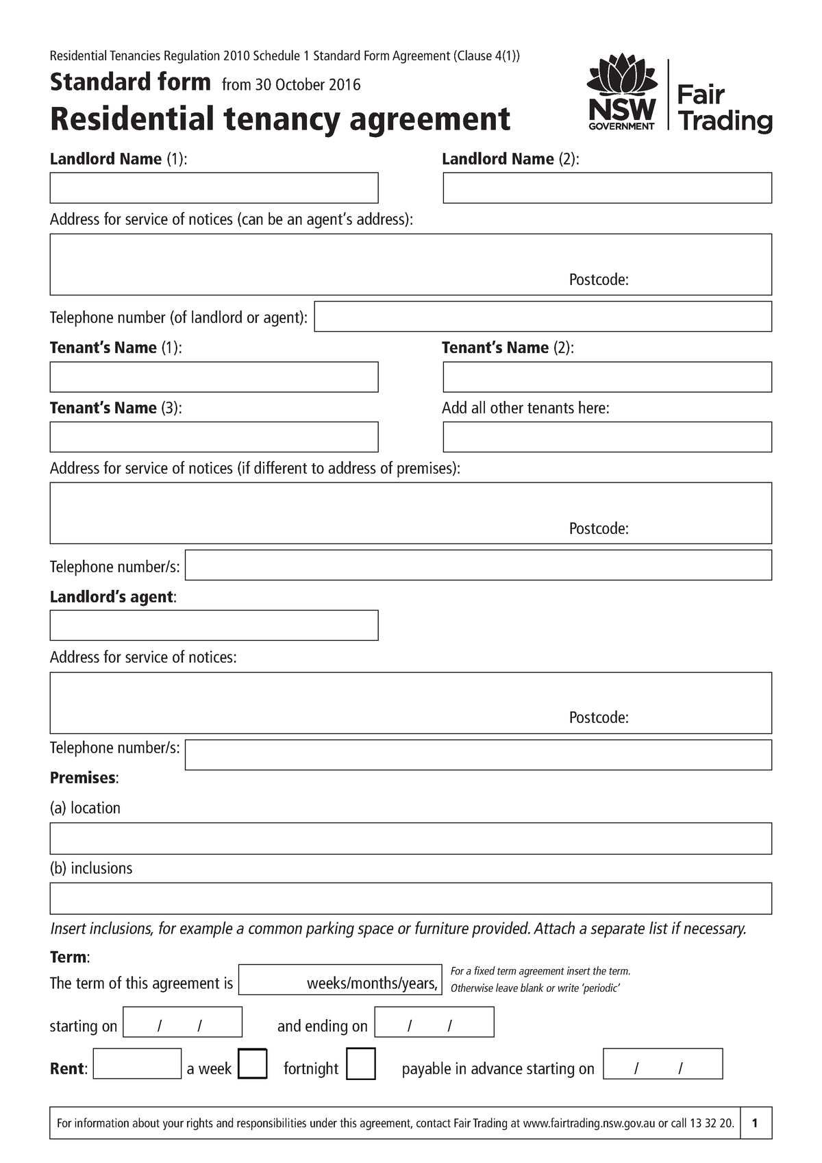 residential-tenancy-agreement-form-2-residential-tenancies-regulation