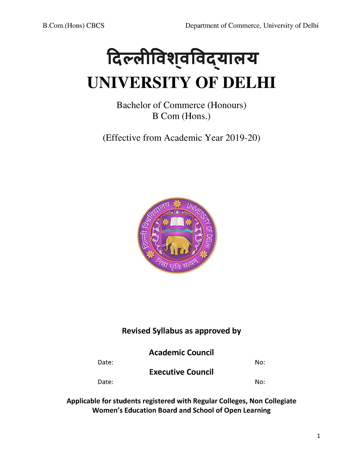 19082019 31 July Final B - दल्ल वशव वद्यालय् UNIVERSITY OF DELHI ...