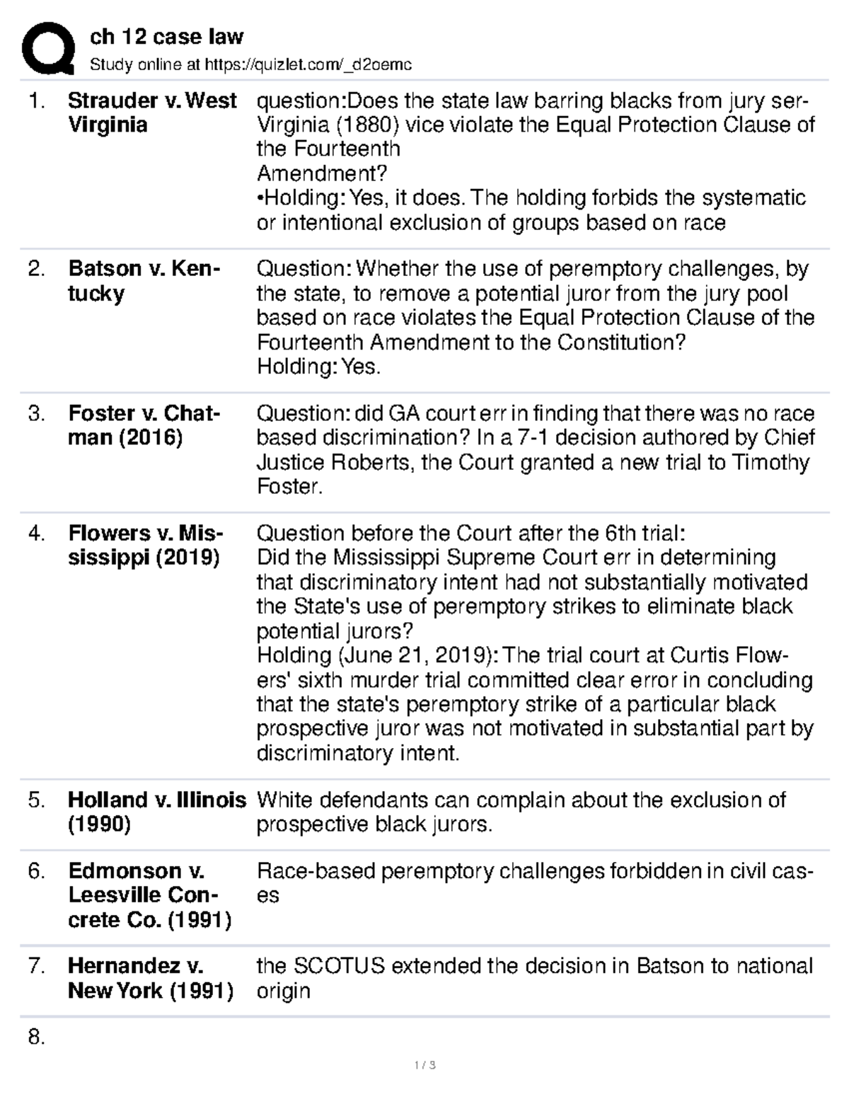 Ch 12 case law CASE LAW 12 ch 12 case law Study online at quizlet