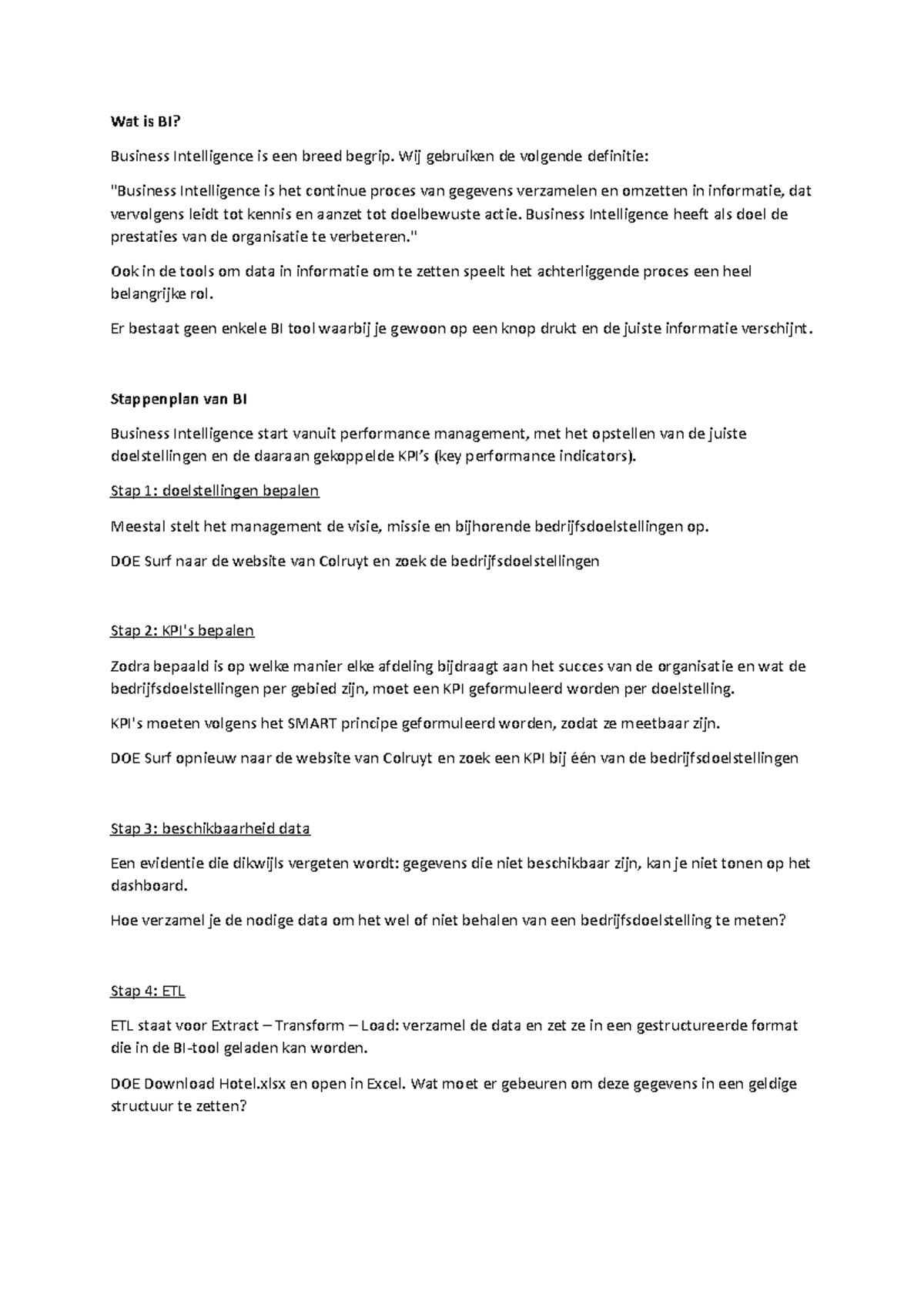 Power-BI - Document die je kan gebruiken tijdens examen van Power-BI ...