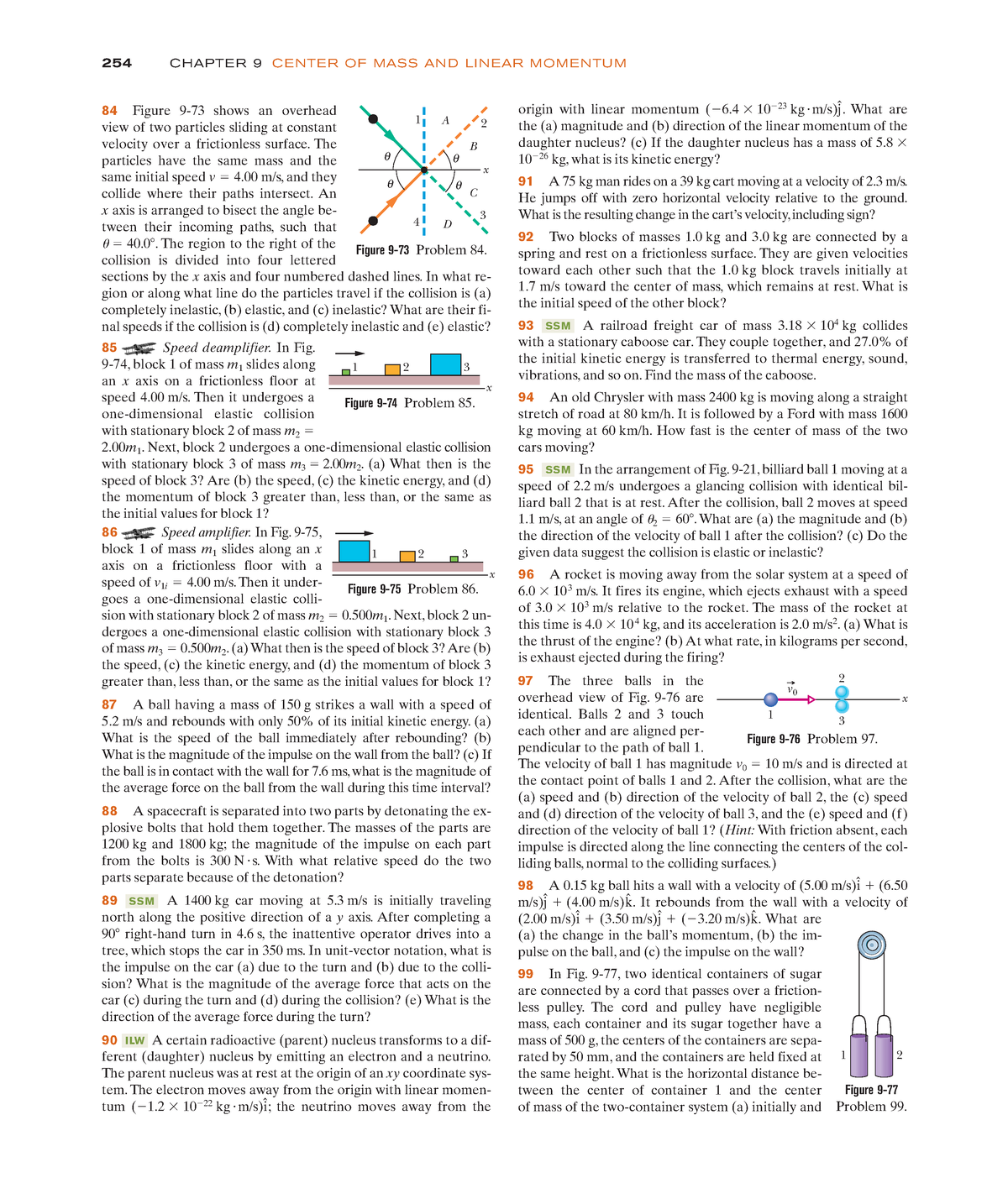 Physics-32 - Physics-32 - ####### 254 CHAPTE R 9 CE NTE R OF MASS AN D ...