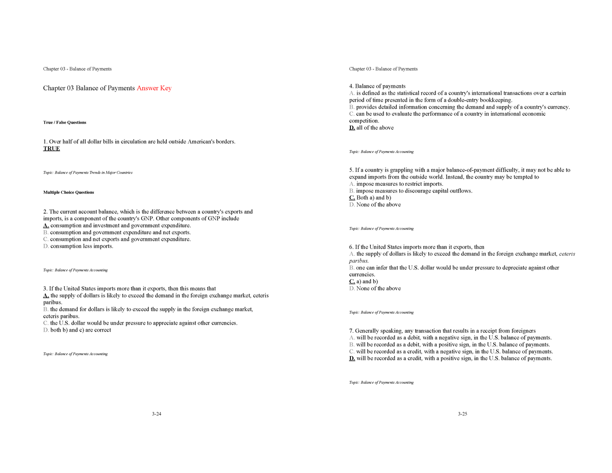 chapter-03-balance-of-payments-multiple-choice-chapter-03-balance-of