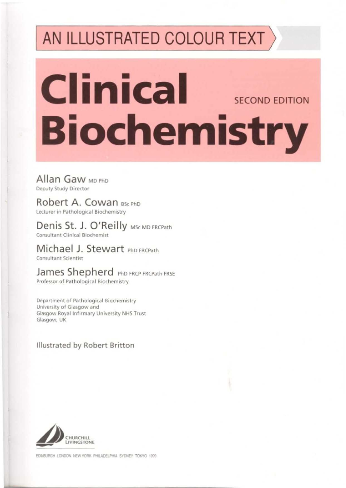 clinical biochemistry an illustrated colour text pdf download