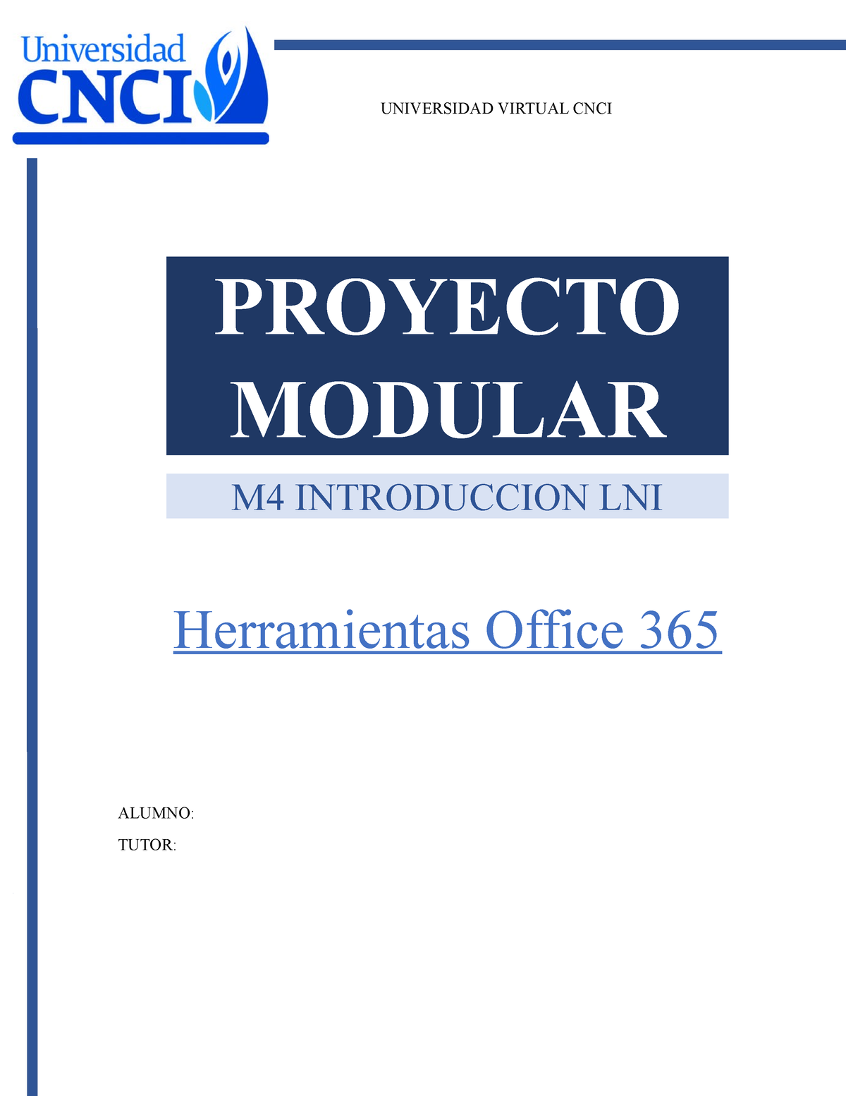 Estadistica act 1 - UNIVERSIDAD VIRTUAL CNCI PROYECTO MODULAR M4  INTRODUCCION LNI Herramientas - Studocu