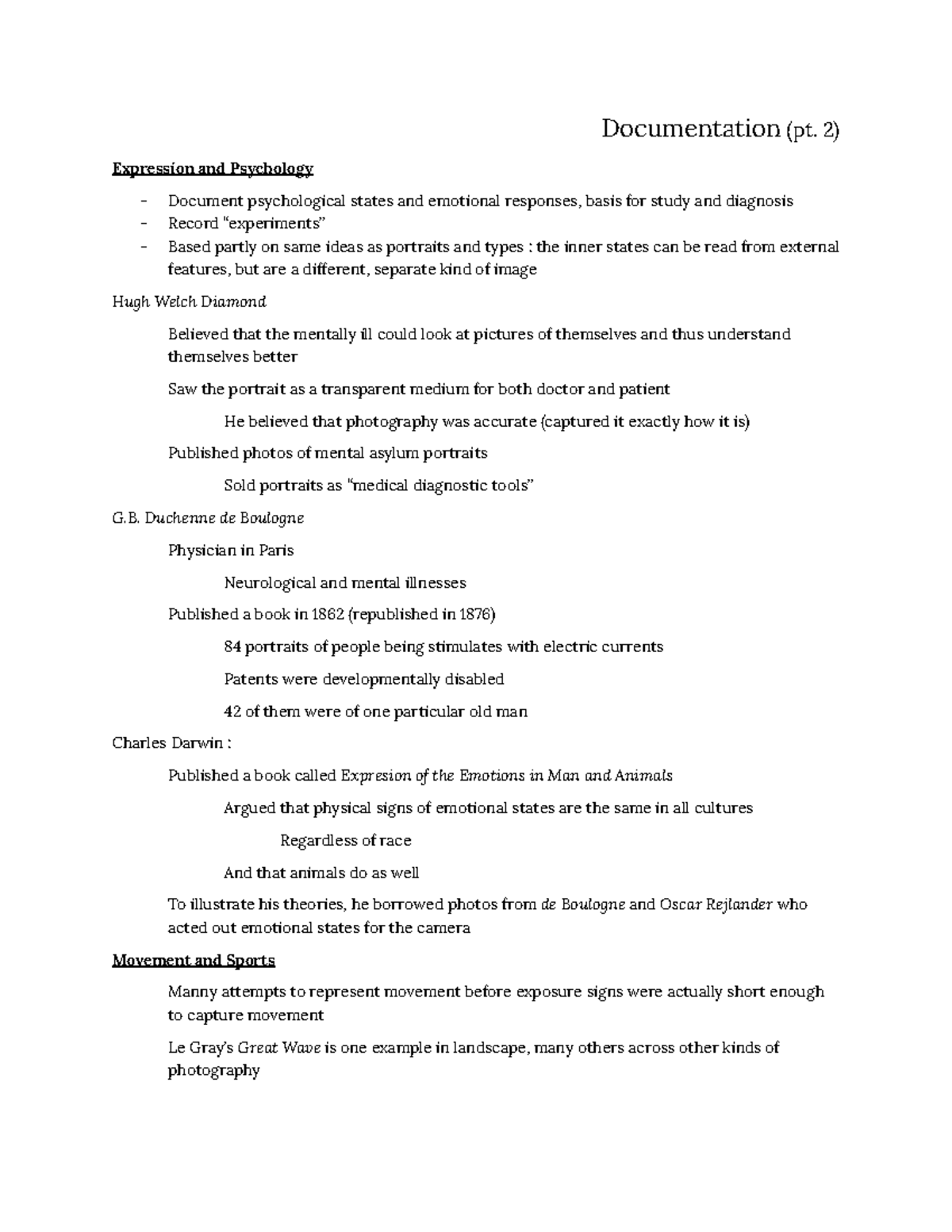 Documentation #2 - Documentation(pt. 2) Expression And Psychology 