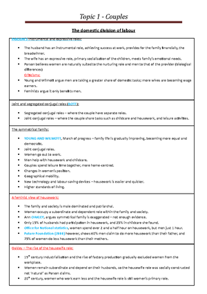 Education revision - n/a - Edu cation: Class differences in achievement ...