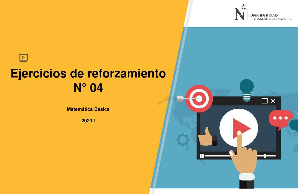 Ejercicios T4 - Practica - Ejercicios De Reforzamiento N° 04 Matemática ...